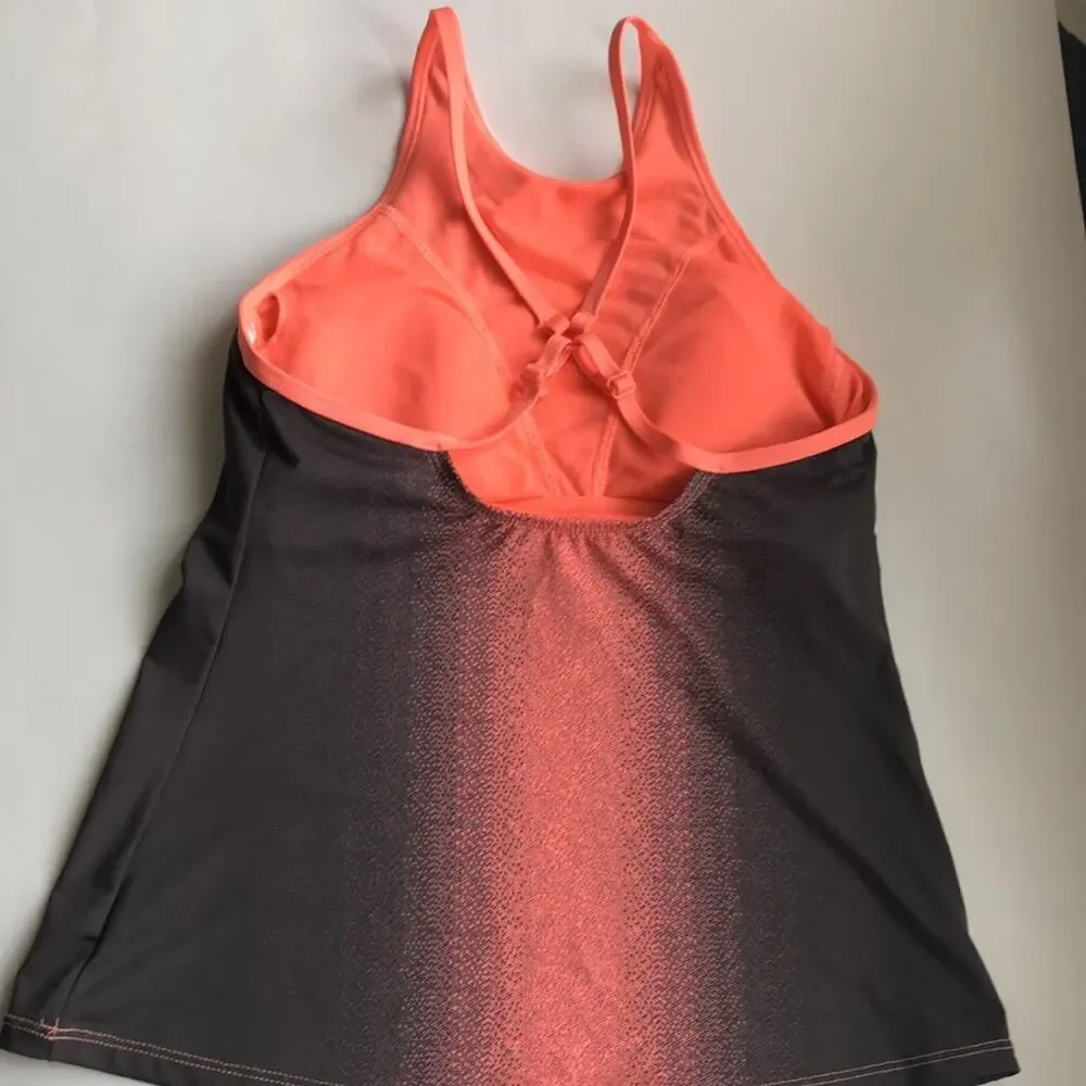 Nike Swim Tankini Top with Built-in Bra Size S